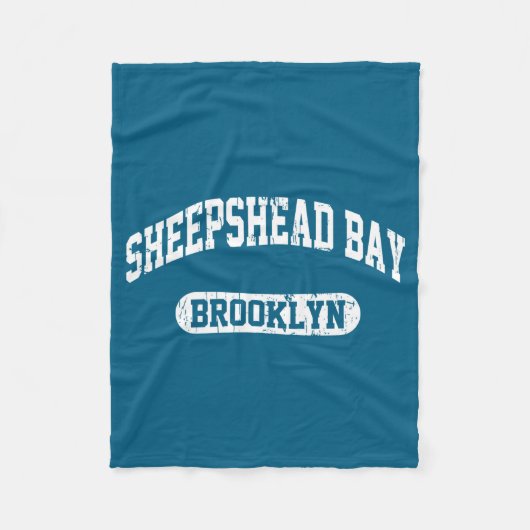 Sheepshead Bay Brooklyn  Fleece Deken (Voorkant)