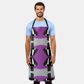 Sheer All Over Print Schort (Gedragen)