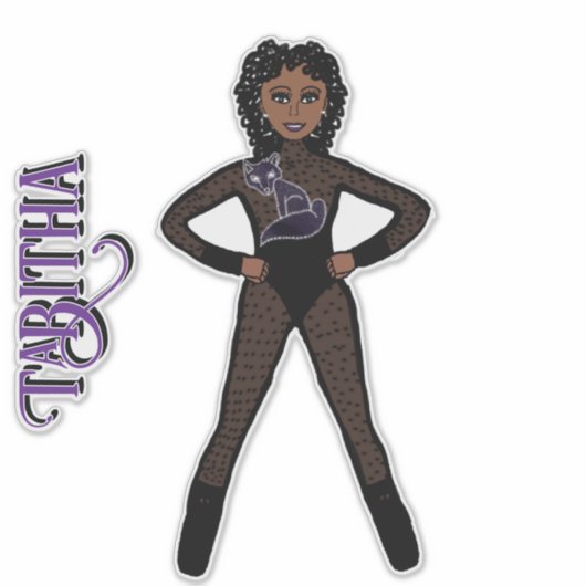 Sheer Black Spark Dancer #1 Sticker (Voorkant)