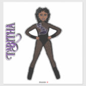Sheer Black Spark Dancer #1 Sticker (Vel)