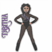 Sheer Black Spark  Dancer #2 Sticker (Voorkant)