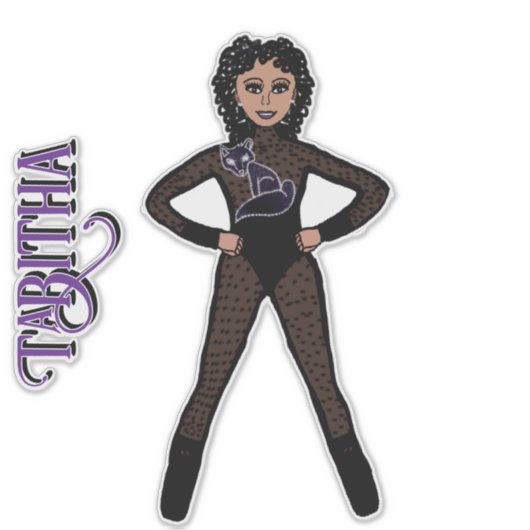 Sheer Black Spark Dancer #2 Sticker (Voorkant)