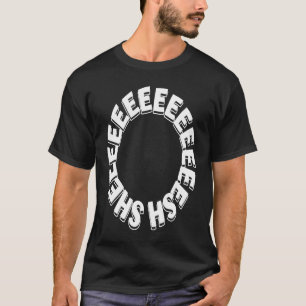 Sheesh Meme Trend Wit Woord Zwart Bussin Keto Bu T-shirt