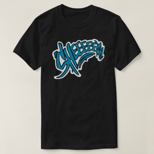 Sheesh Spray Sticker T-shirt (Design voorkant)