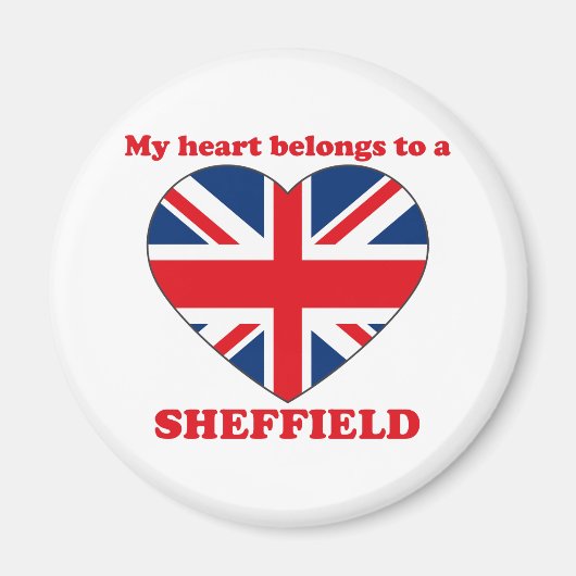 Sheffield Magneet (Voorkant)