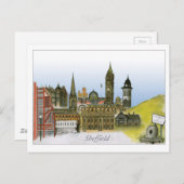 Sheffield - South Yorkshire, Tony Fernandes Briefkaart (Voorkant / Achterkant)