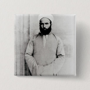 Sheik Muhammad Abduh Vierkante Button 5,1 Cm