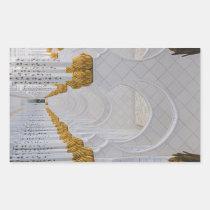 Sheikh Zayed Grand Mosque kolommen, Abu Dhabi Rechthoekige Sticker