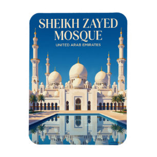 Sheikh Zayed Grote Moskee Verenigde Arabische Emir Magneet