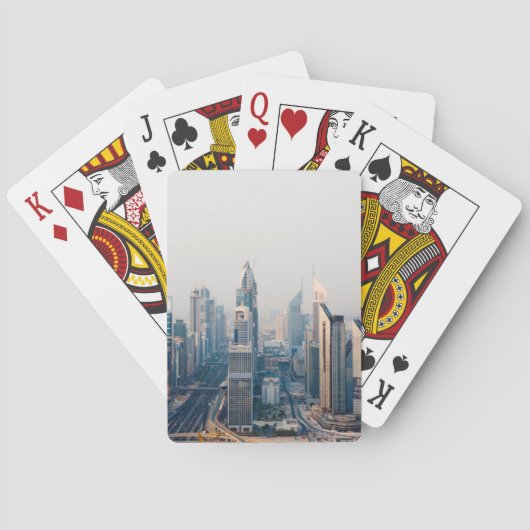 Sheikh Zayed Road Pokerkaarten (Achterkant)