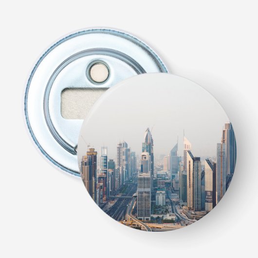 Sheikh Zayedweg Button Flesopener (Voorkant)
