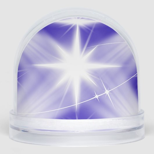 Shekinah Glory Star Star Globe des neiges (Avant)