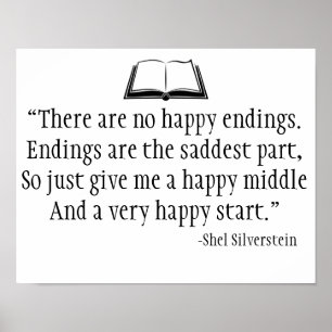 Shel Silverstein Quote Wall Poster
