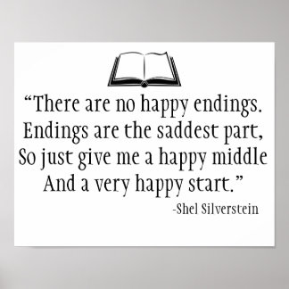Shel Silverstein Quote Wall Poster