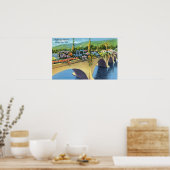 Shelburne Herfst Bridge of Flowers Poster (Keuken)