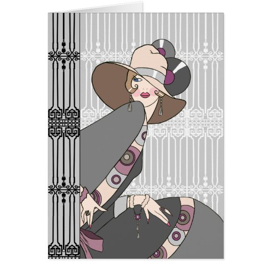 Shelby, 1920s Lady in Grey and Roos (Voorkant)