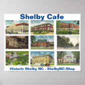 Shelby Cafe Poster (Voorkant)