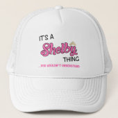 Shelby ding dat je niet zou begrijpen trucker pet (Voorkant)