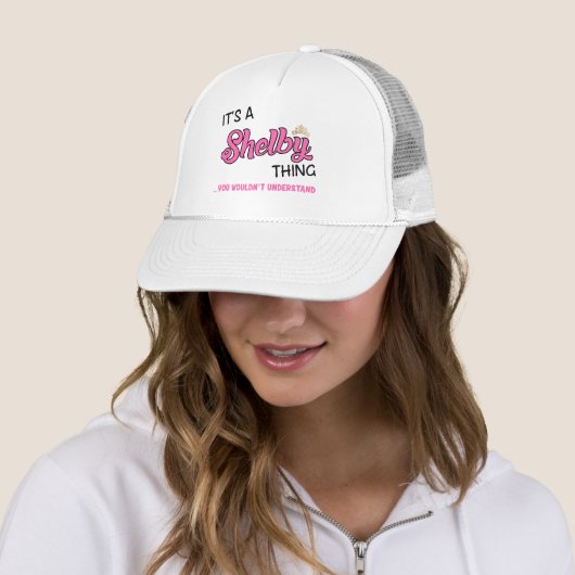 Shelby ding dat je niet zou begrijpen trucker pet (In situ)
