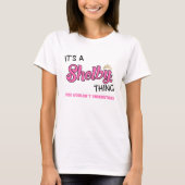 Shelby ding dat je T-Shirt niet zou begrijpen (Voorkant)