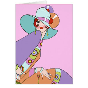 Shelby, Madame des années 1920 en lilas et lavande