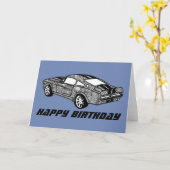 Shelby Mandala Art Birthday Kaart (Gele Bloem)