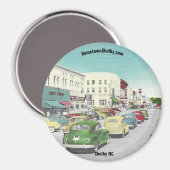 Shelby NC Magnet Magneet (Voorkant / Achterkant)