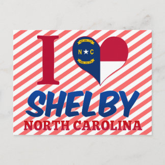 Shelby, North Carolina Briefkaart
