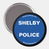 Shelby Police Magnet (Recto/Verso)