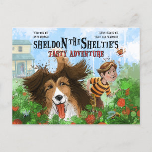 Sheldon de Sheltie Briefkaart