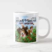 Sheldon de Sheltie Extra Grote Beker (Rechts)