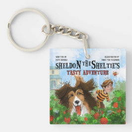 Sheldon de Sheltie Sleutelhanger