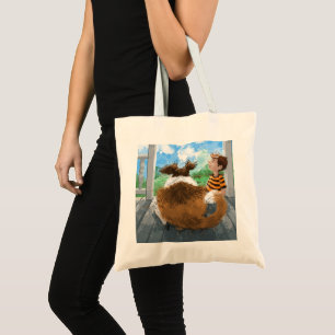 Sheldon en David ontspannen Tote Bag