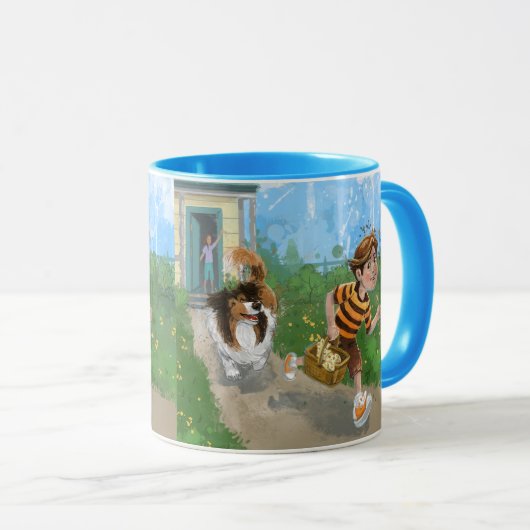 Sheldon en Davie Adventure Mok (Voorkant rechts)