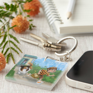 Sheldon en Davie Adventure Sleutelhanger
