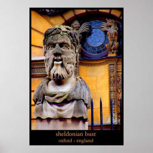 sheldonische bust poster (Voorkant)