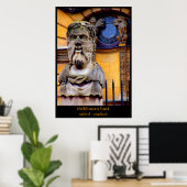 sheldonische bust poster (Thuiskantoor)