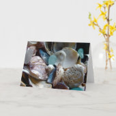 Shell a rassemblé la carte de voeux (Fleur jaune)