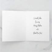 Shell Angel Beach Folded Wenskaart Kaart (Binnen)