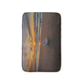 Shell bij het strand op zonsondergang | eiland Kos Badmat (Voorkant Verticaal)