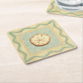 Shell Collector Vierkante Kartonnen Onderzetter (Schuin)