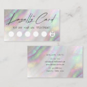 Shell Design Loyalty Card Visitekaartje (Voorkant / Achterkant)