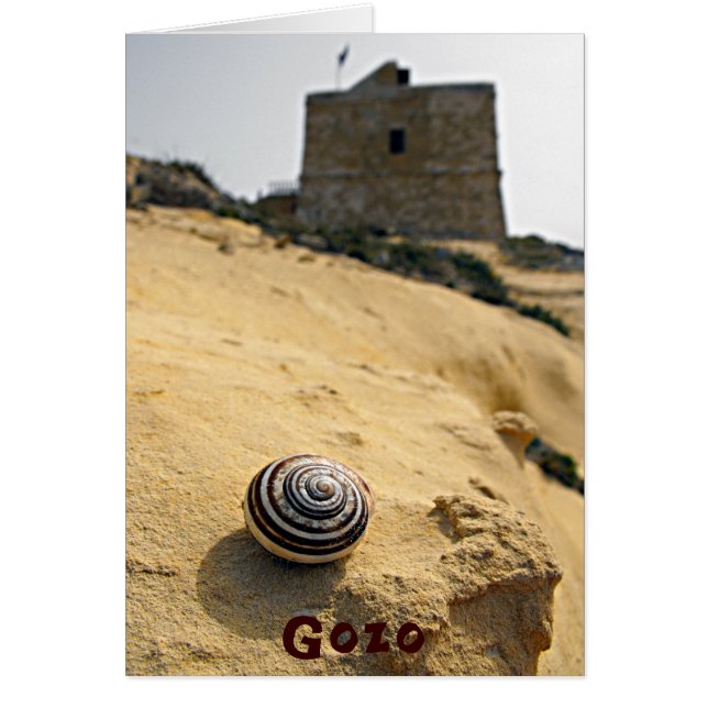 Shell en Tower, Gozo, Malta (Voorkant)