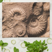 Shell Fossils Theedoek (Gevouwen)