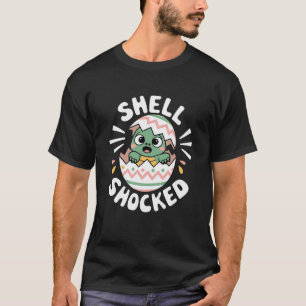 Shell geschokt t-shirt