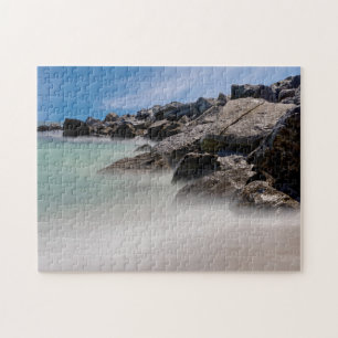 Shell Island Rotsen En Golven Legpuzzel