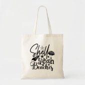 Shell Ja Beaches Tote Bag (Voorkant)