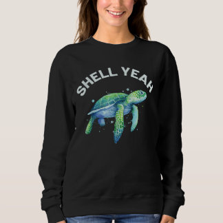 Shell Ja - Cute Tortoise & Zee Turtle Lover Trui