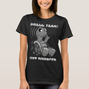 Shell Ja Gewoon gescheiden Cool Separation Meme Ga T-shirt