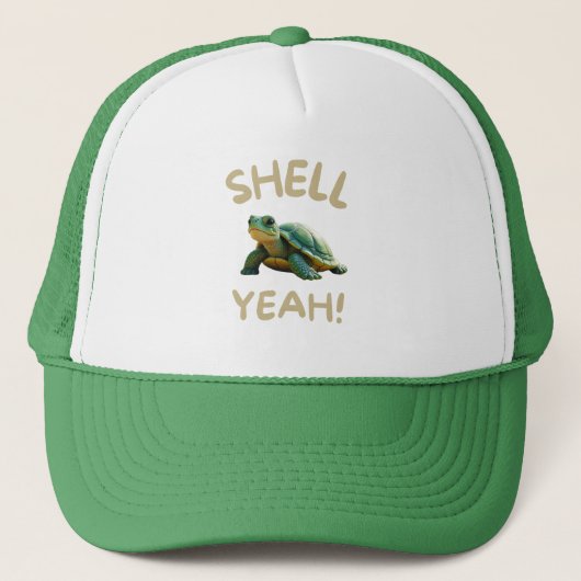 SHELL JA! SCHILDPADLIEFHEBBER TRUCKER PET (Voorkant)